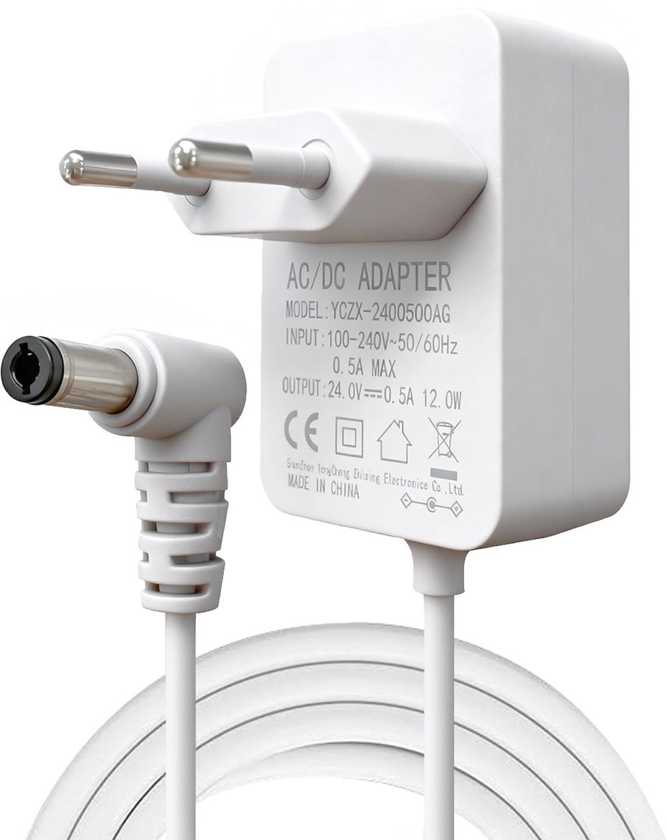 SolidKeus - 24V 0.5A Oplader voor Aromavernevelaar