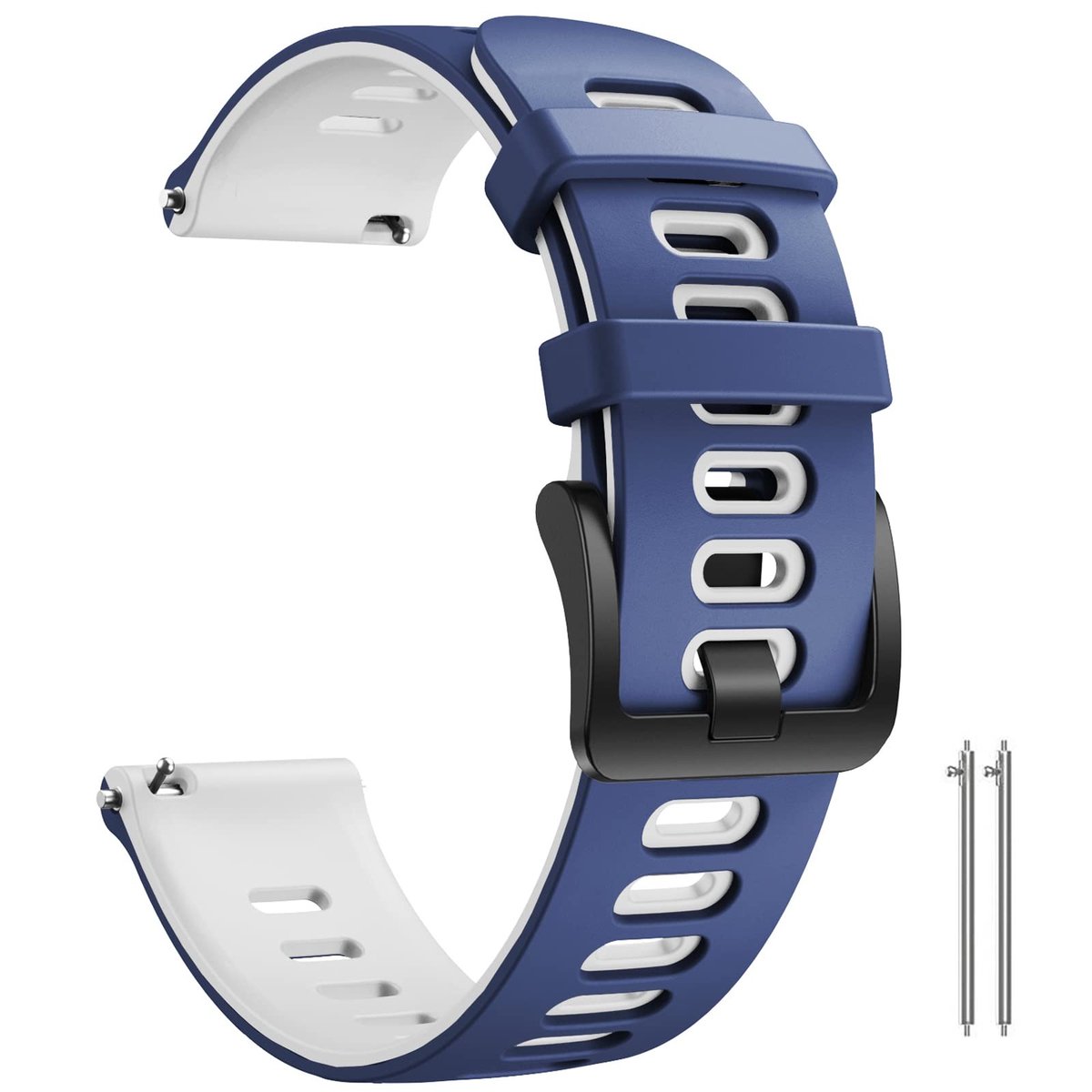 SolidKeus - 22mm Sportieve Horlogeband voor Smartwatches