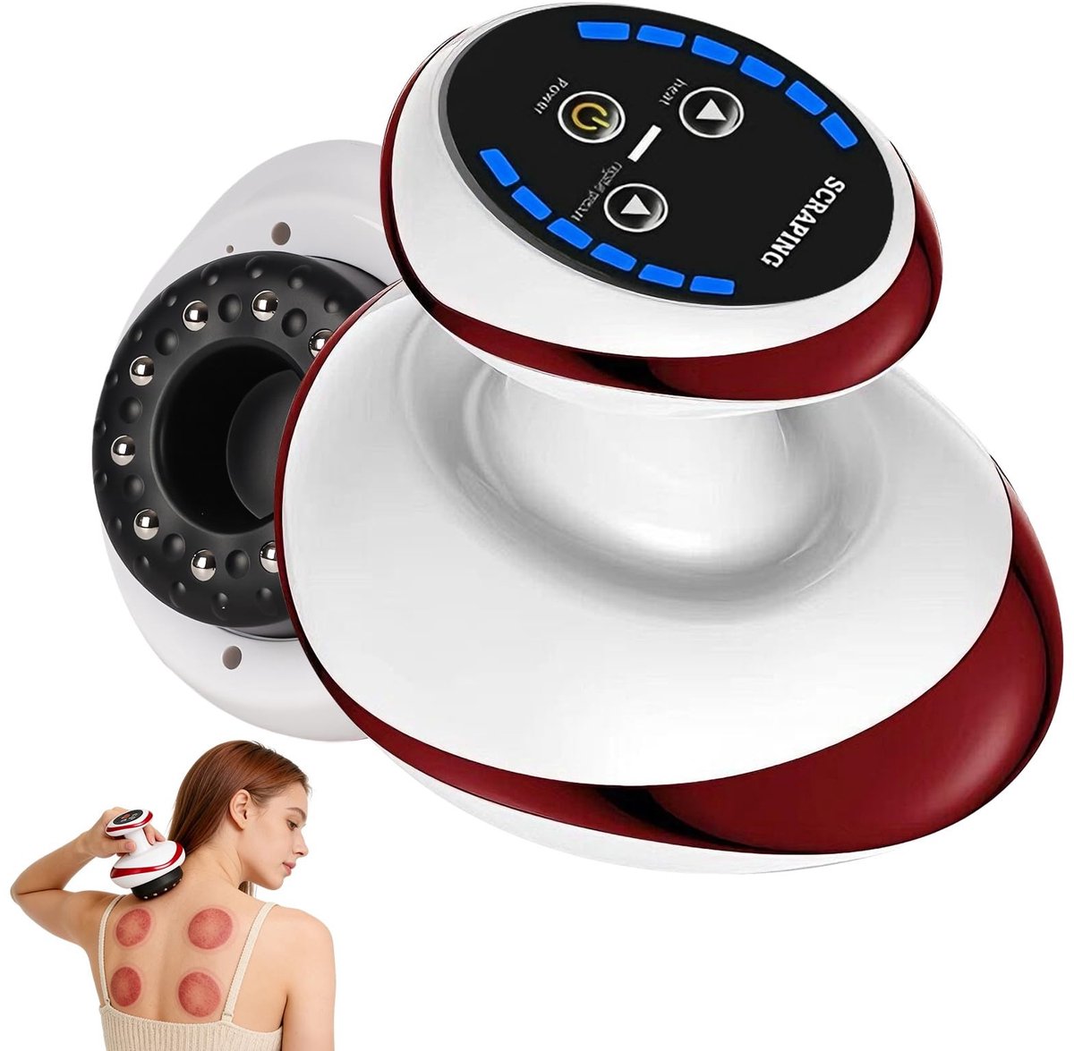 SolidKeus - 4-in-1 Massager voor Huidversteviging en Ontspanning