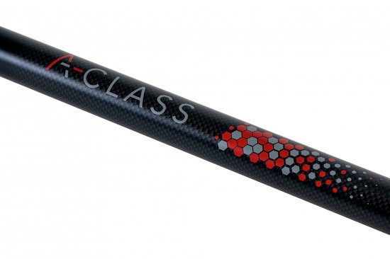 Guru A-Class Landing Net Handle 2.90m - 2-Delige Schepnetsteel van Licht Carbon van Guru — afbeelding 2