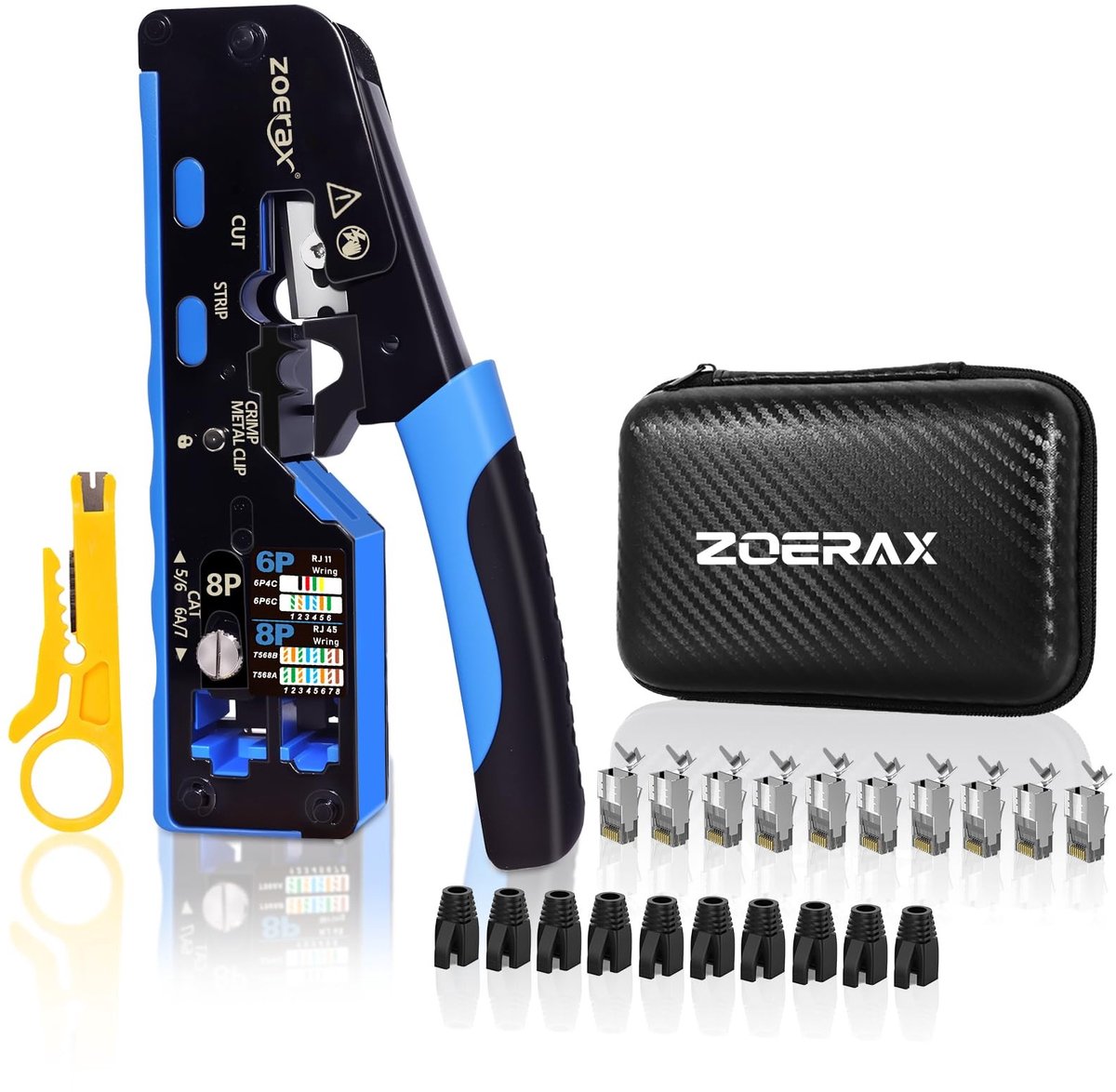 Omgoods - All-in-One Ethernet Crimp Kit voor Netwerk Installaties