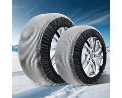 Omgoods - Set van 2 Sneeuwsokken voor Auto's met Certificering