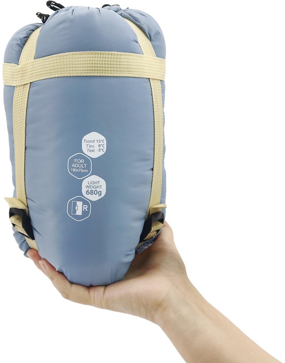 Omgoods - Ultralichte Slaapzak voor Backpacking tot 20°C