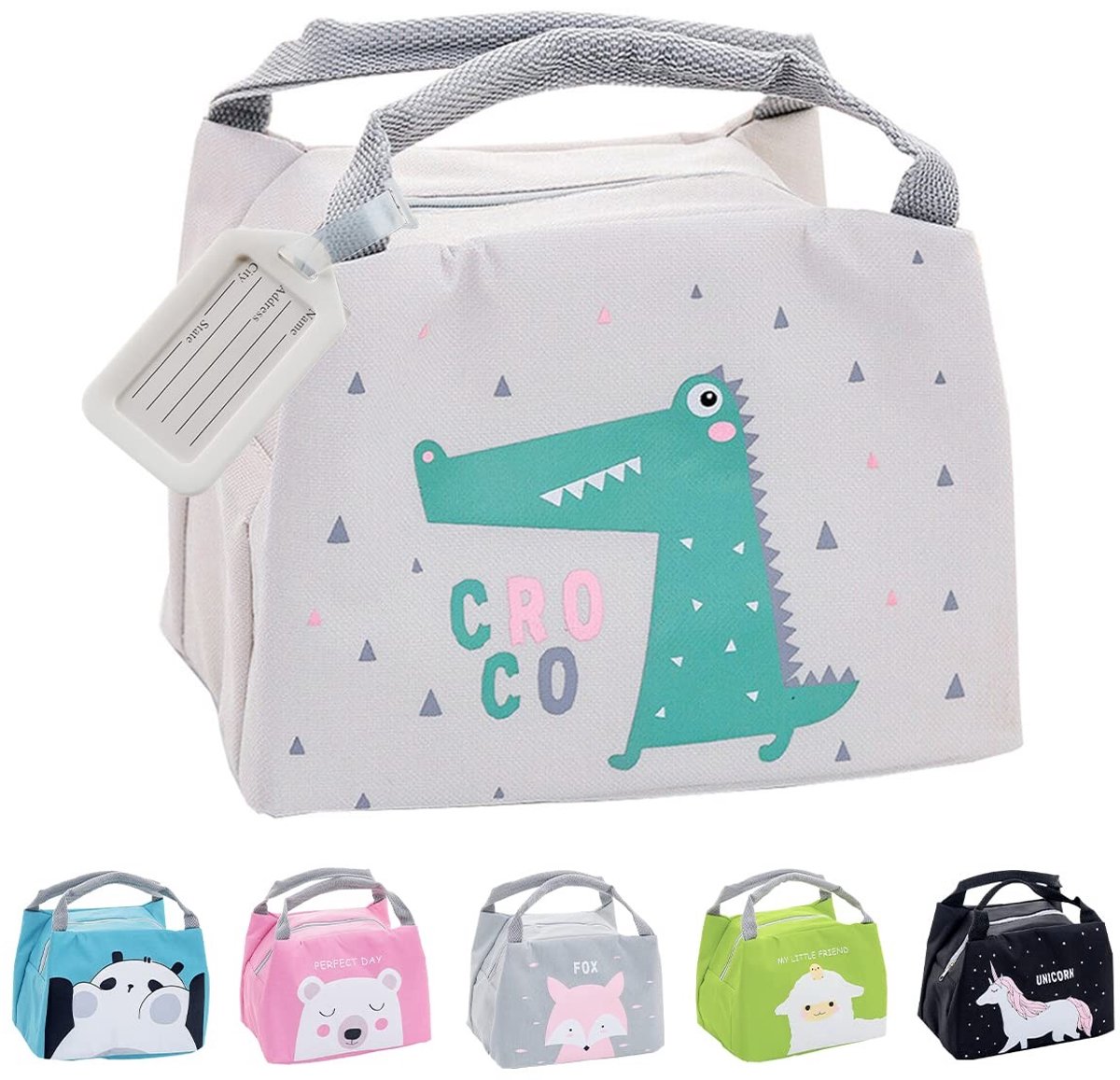 Omgoods - Isolerende Lunchtas voor Kinderen met Cartoon Design