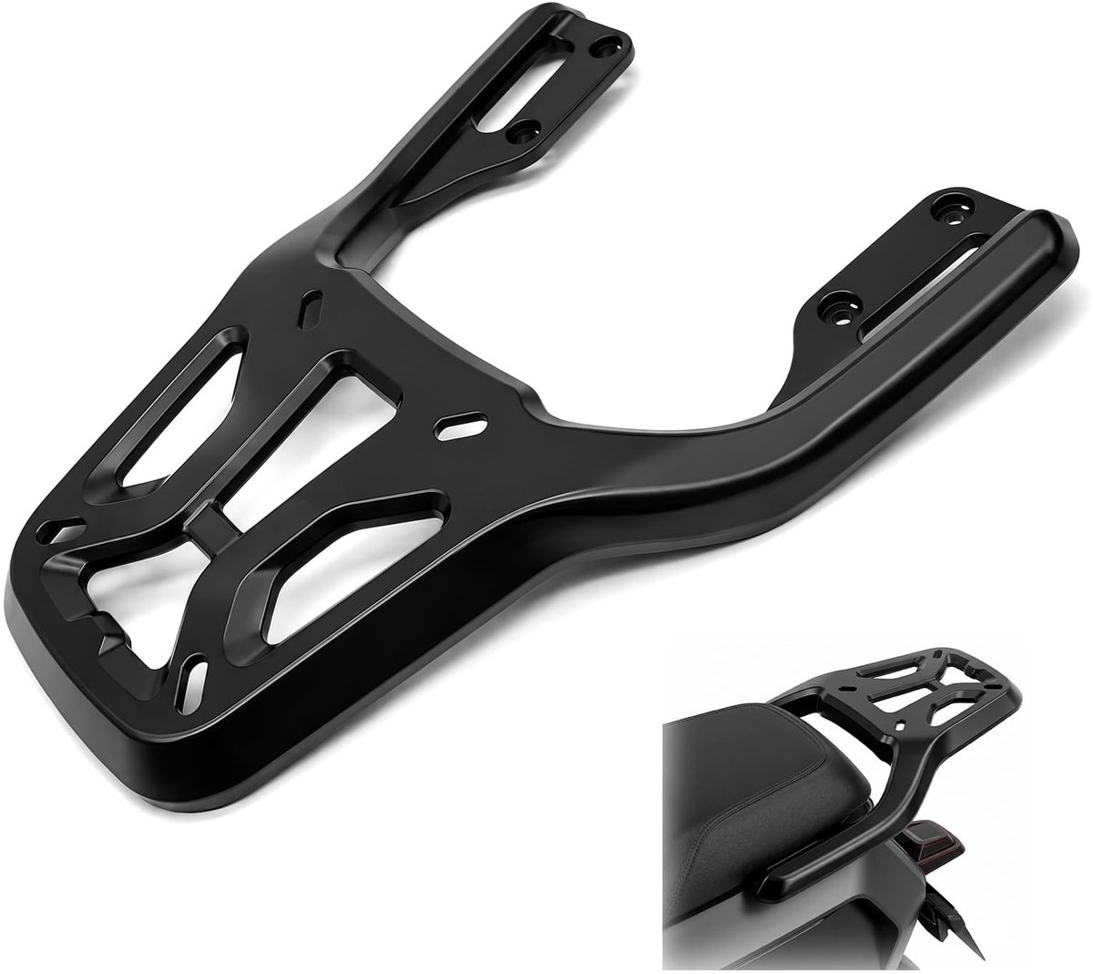 SolidKeus - Aluminium Achterrek voor Motorfiets, Geschikt voor NIU Modellen