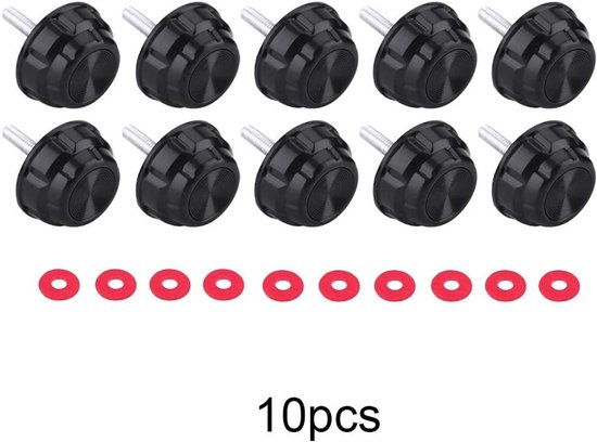 10 Stuks Vervangende Handgrepen voor Visreels met Dichtingen - Ideaal voor Hengelsport en Onderhoud — afbeelding 4