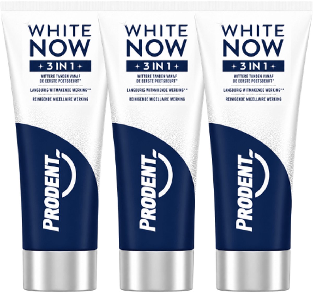 Prodent White Now 3 in 1 Tandpasta - 3 x 75 ml