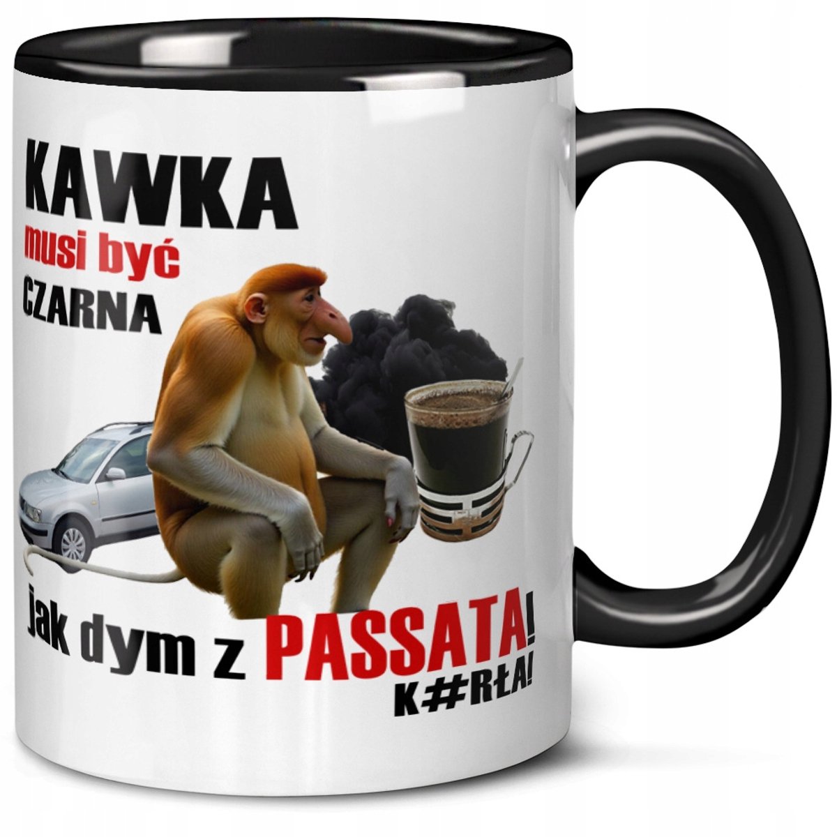 Grappige Mok Cadeau - Passat B5 Janusz Nosacz Stijl