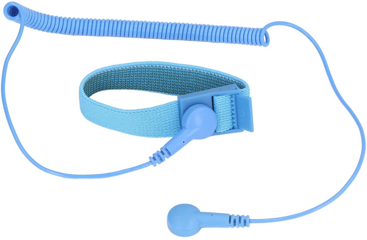 SolidKeus - Antistatische Polsband met Uittrekbare Kabel voor Elektronische Reparatie
