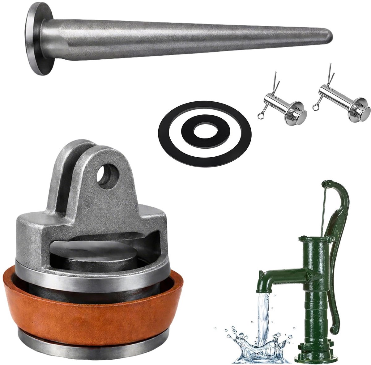 SolidKeus - Vervangpiston voor Crankpompen Type 75