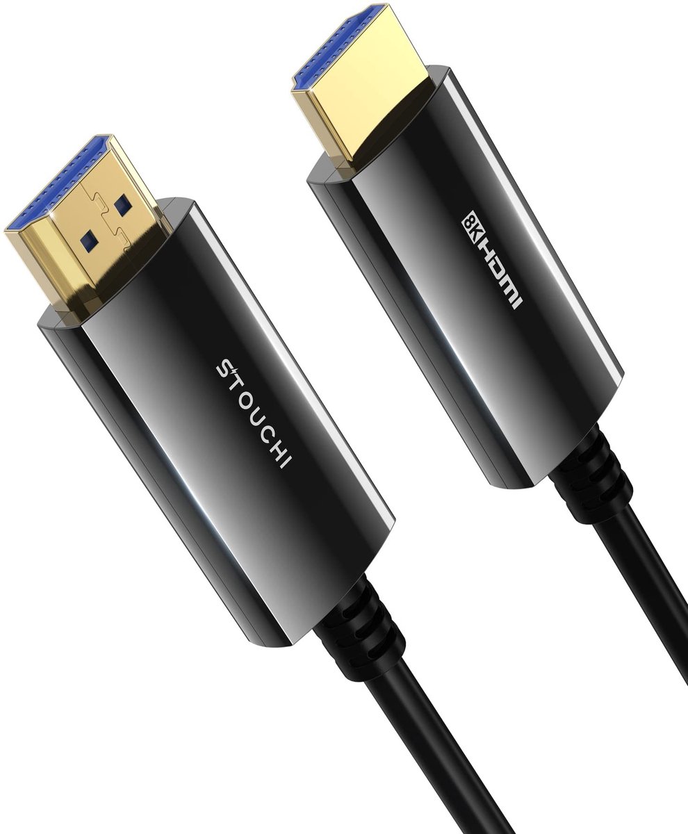 SolidKeus - 8K HDMI Fiber Optic Kabel 15m Ultra High Speed