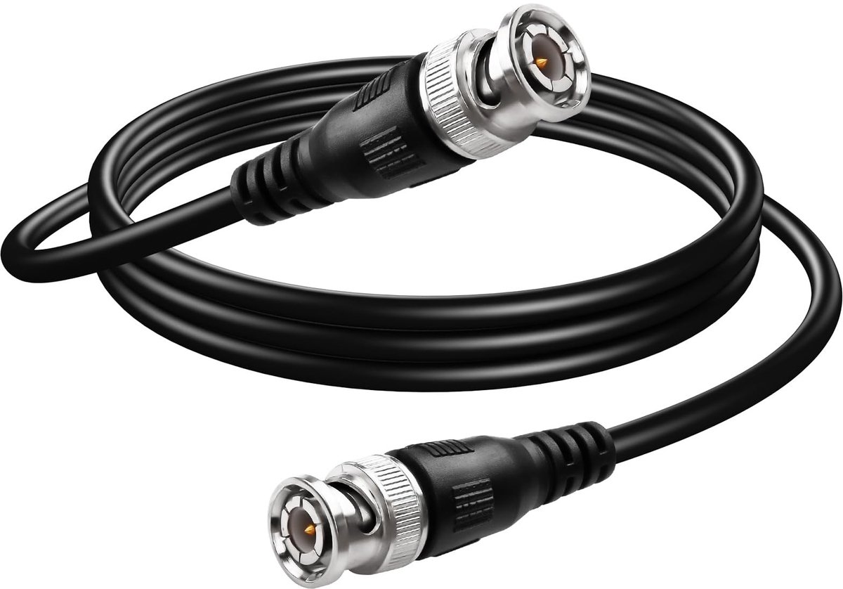 SolidKeus - BNC Coaxiale Kabel voor Beveiligingscamera's 2M