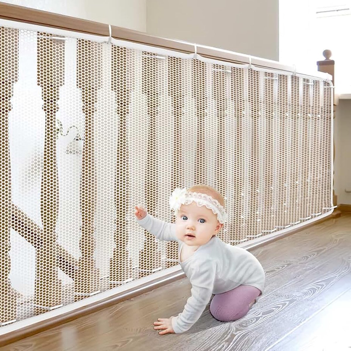 SolidKeus - Kindveilig Trapnet voor Bescherming van Kinderen en Huisdieren