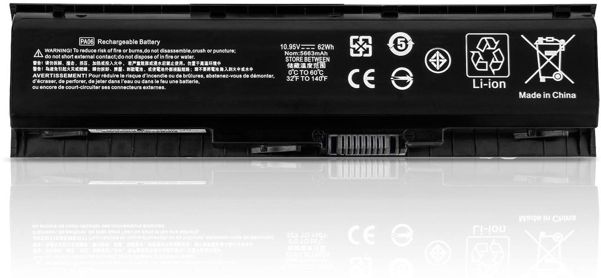 SolidKeus - Vervangende Accu voor HP Omen en Pavilion Laptops