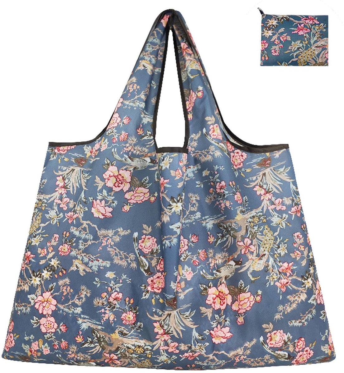 SolidKeus - Opvouwbare Shopping Bag tot 20 kg, Lichtgewicht en Herbruikbaar