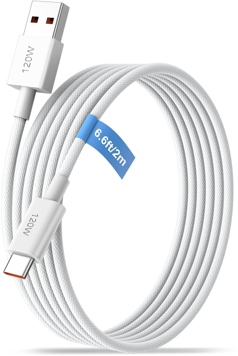 SolidKeus - 120W USB-C Kabel met Snelladen tot 2m