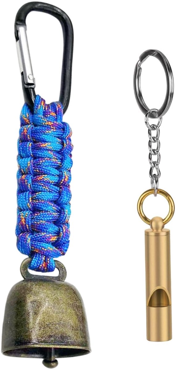 SolidKeus - Camping Deurbel met Fluitjes voor Wandelaars
