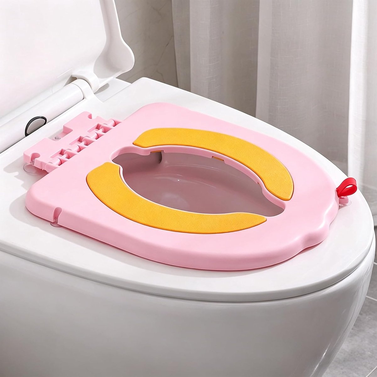 Toiletbril voor kinderen, draagbaar, voor reizen, antislip badkameradapter