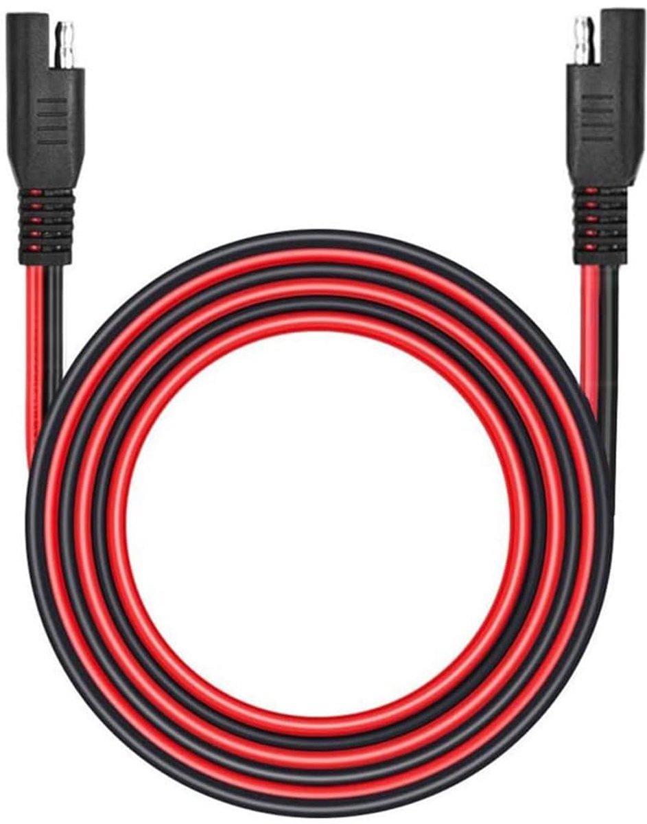 2-polige auto-verlengkabel, snelle aansluiting/ontkoppeling 18AWG, 1 m