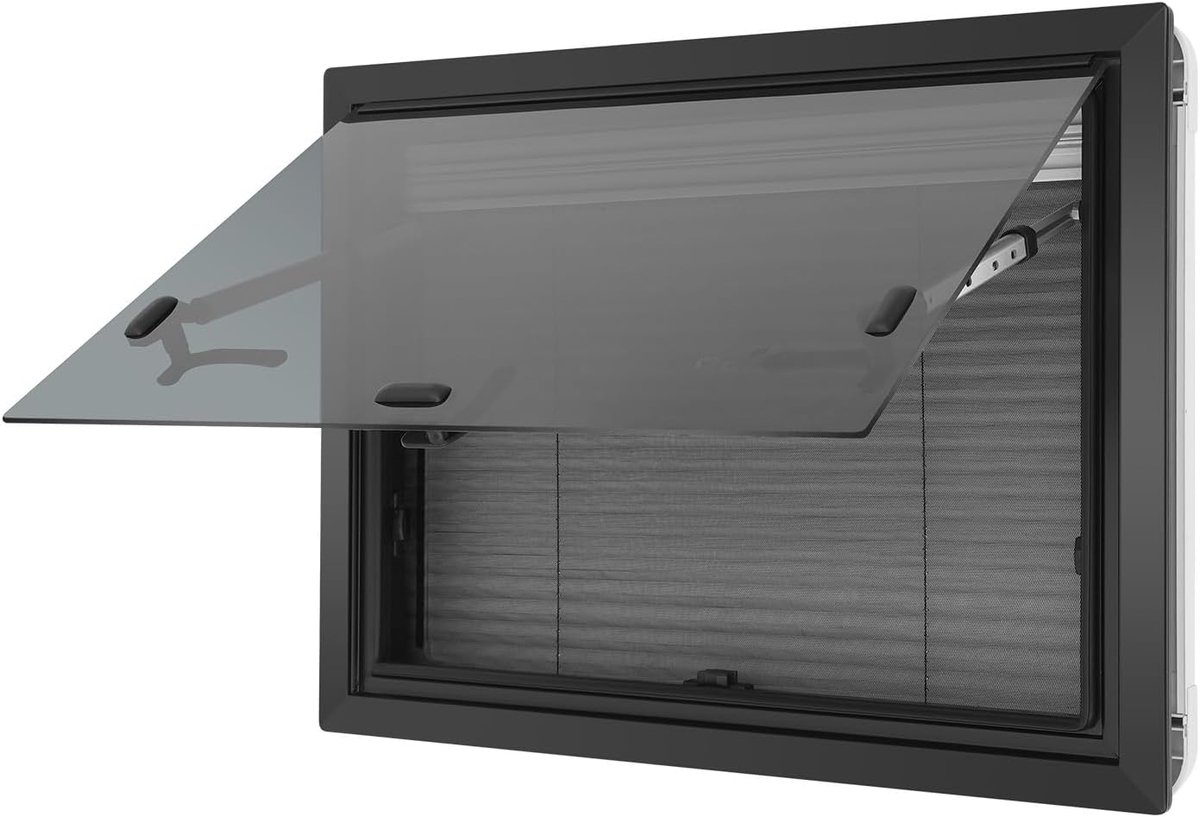 Caravan Camper Raam, Universeel voor Camper, RV Raam, Raammuggen met klamboes