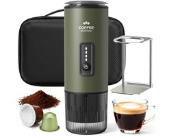 SolidKeus - Draagbare Koffiemaker met Accu