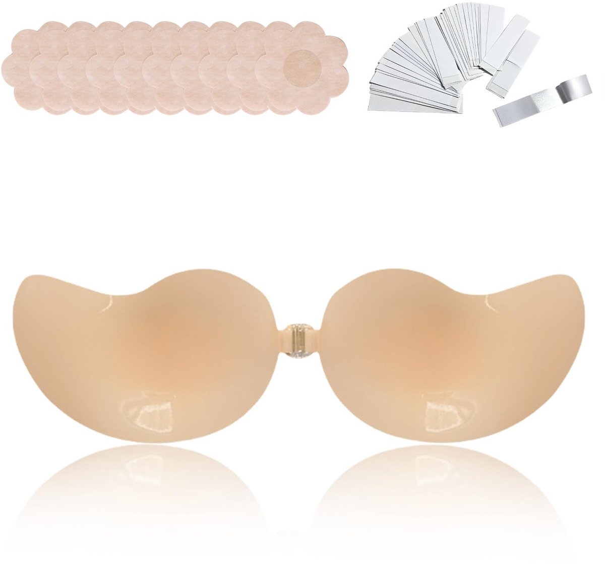 SolidKeus - Zelfklevende Push-Up Bh voor Strapless Jurken en Tops