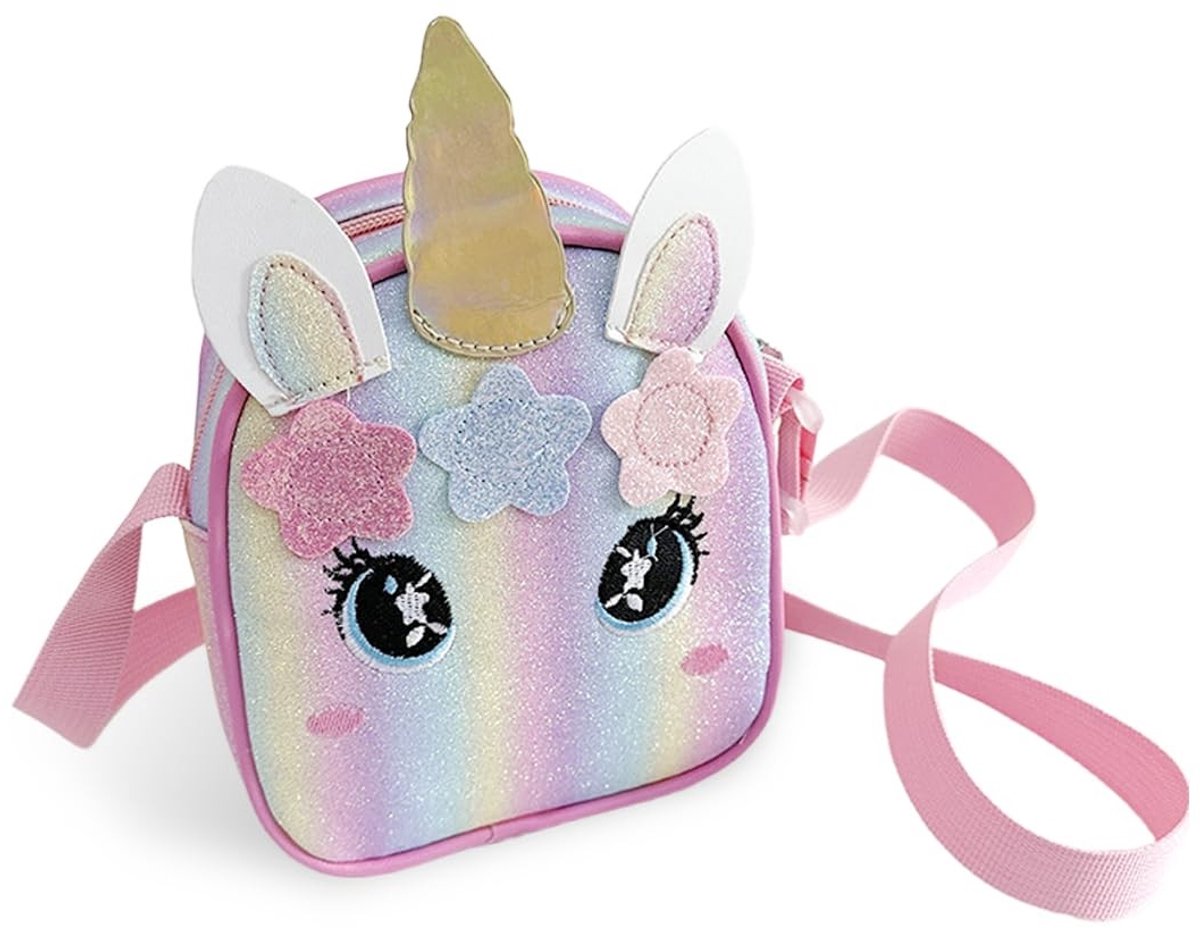 SolidKeus - Multifunctionele Unicorn Schoudertas voor Meisjes