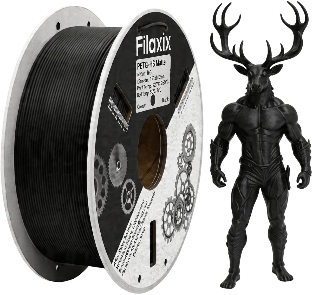 SolidKeus - Matte PETG Filament 1.8mm voor 3D Printen
