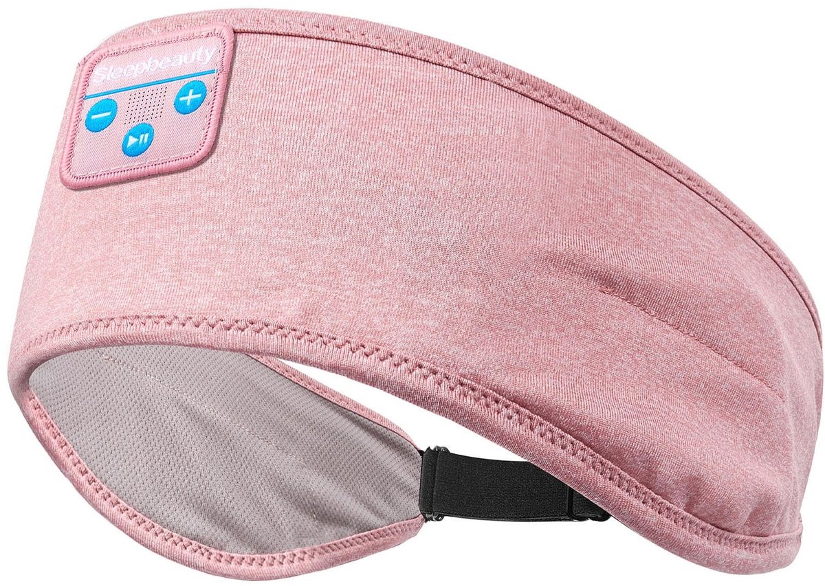 SolidKeus - Aanpasbare Bluetooth Slaap Hoofdband met Ingebouwde Speakers