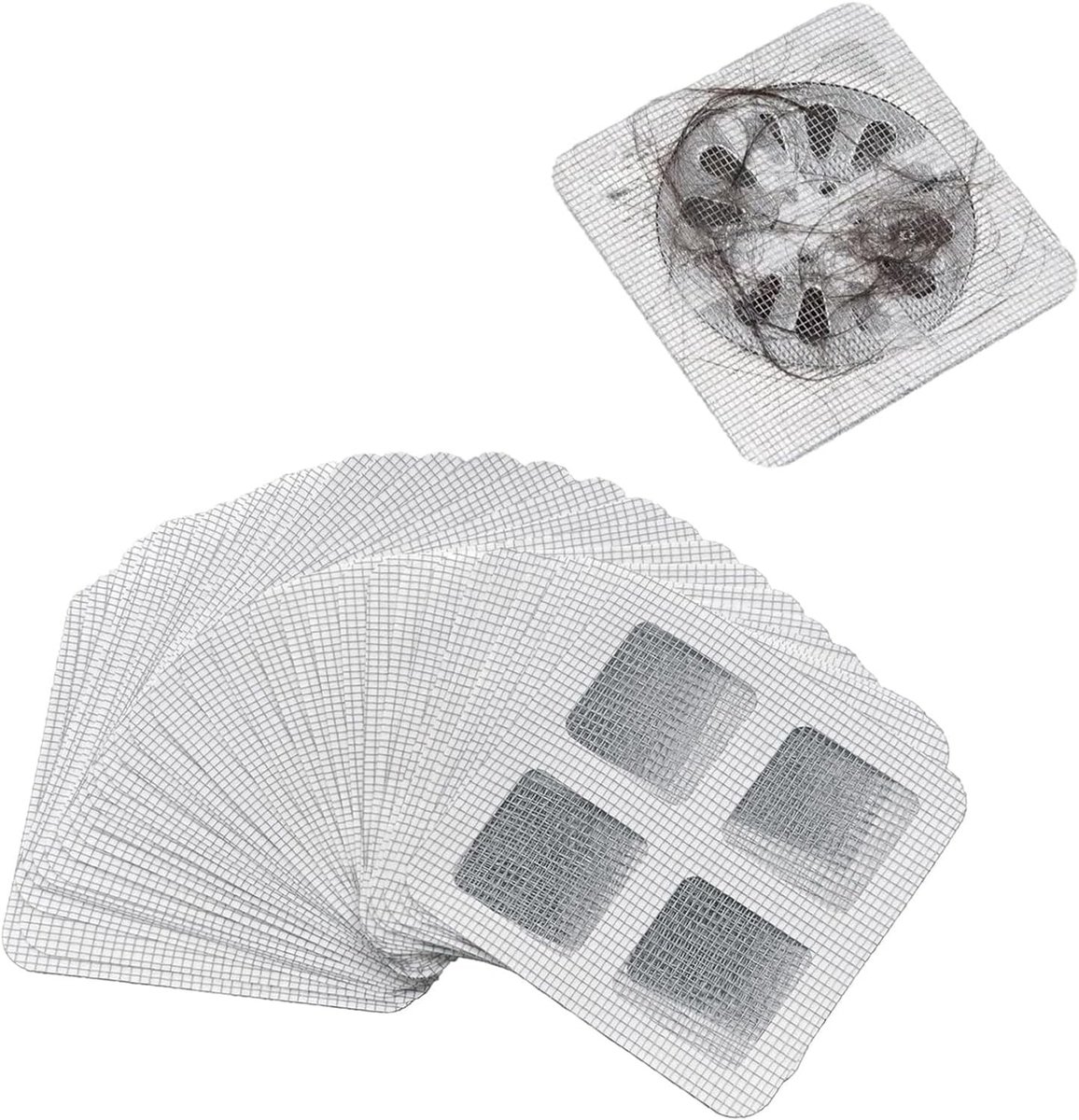 SolidKeus - 100 Stuks Wegwerp Hair Catcher voor Douche en Afvoer