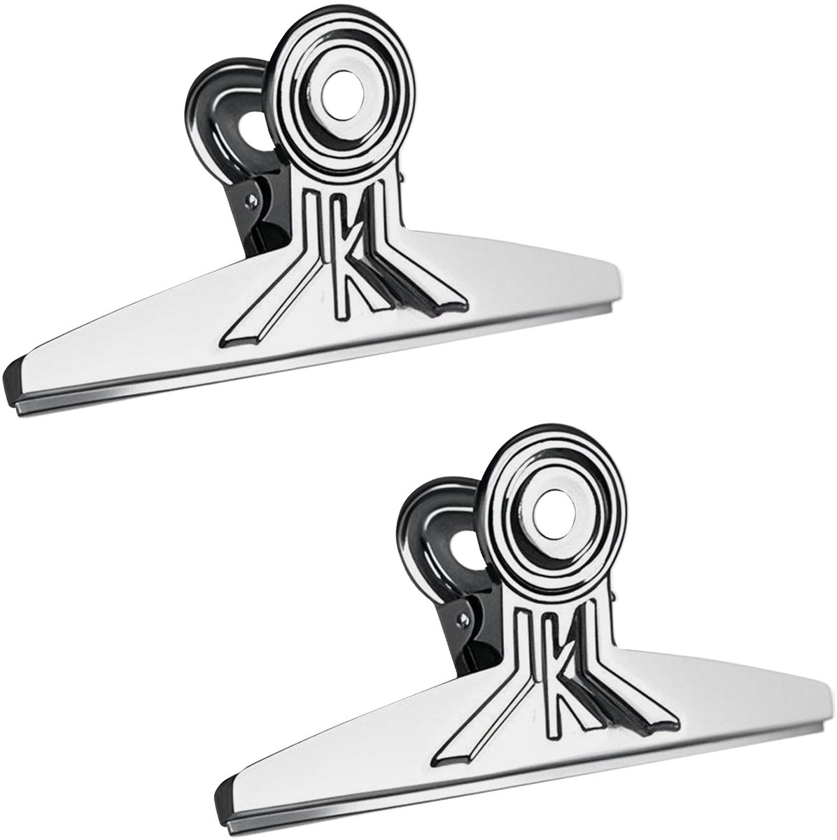Omgoods - 20 cm Roestvrijstalen Binderclips voor Kantoor en Thuis