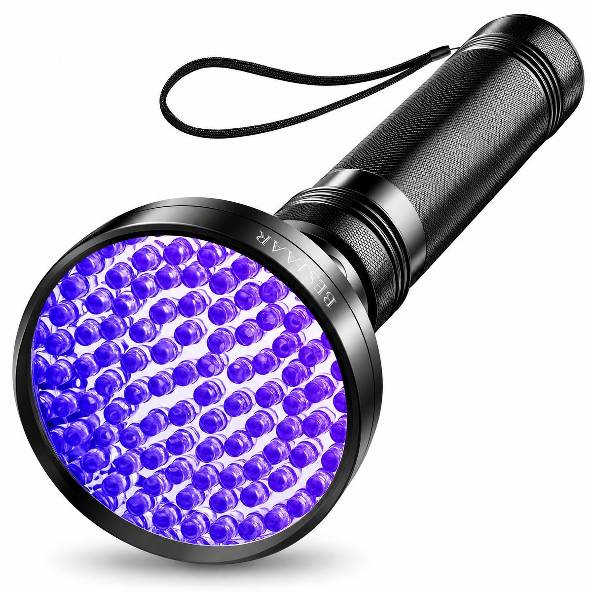 Besjaar UV Lamp - UV Zaklamp Blacklight - Urine en Valsgelddetector - Aluminum