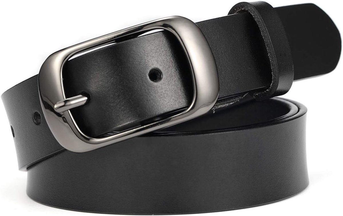 Lederen Riem voor Vrouwen Meisjes Jeans Jurk Broek 2.8cm Breedte