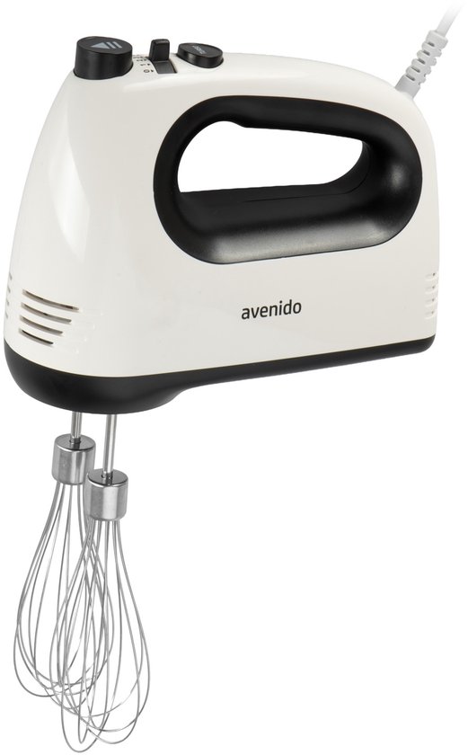 Avenido AV4235 Handmixer Keukenmixer - 750W Max - 5 Snelheden en Turbo - 6 RVS Opzetstukken - Deegmixer - Grijs van Avenido — afbeelding 2