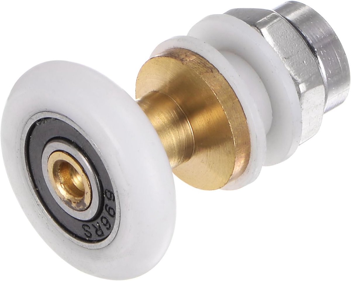 Wielen voor douchedeur, reservewiel met 23 mm diameter voor schuifdeur van glas, 1 set van 5 stuks