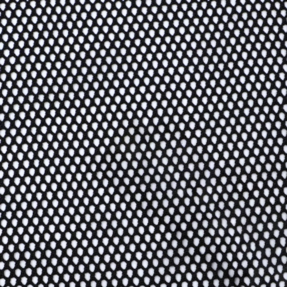 160 cm x 1 m netweefsel, 5 mm gatenweefsel, per meter, netstof, visnetstof, mesh-weefsel, knutselstof voor doe-het-zelf naaien, kunsthandwerk, kledingdecoratie, zwart
