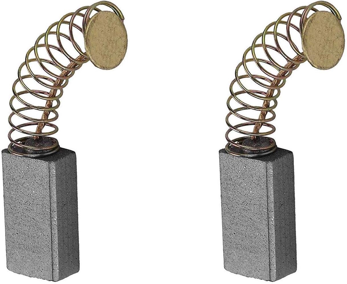 2 Pack Koolborstels Compatibel Bosch CSB 650-2 RE/CSB 650-2 RET, 16x8x5mm Borstelvervangingsonderdeel voor Bosch boren, schuurmachines en cirkelzagen