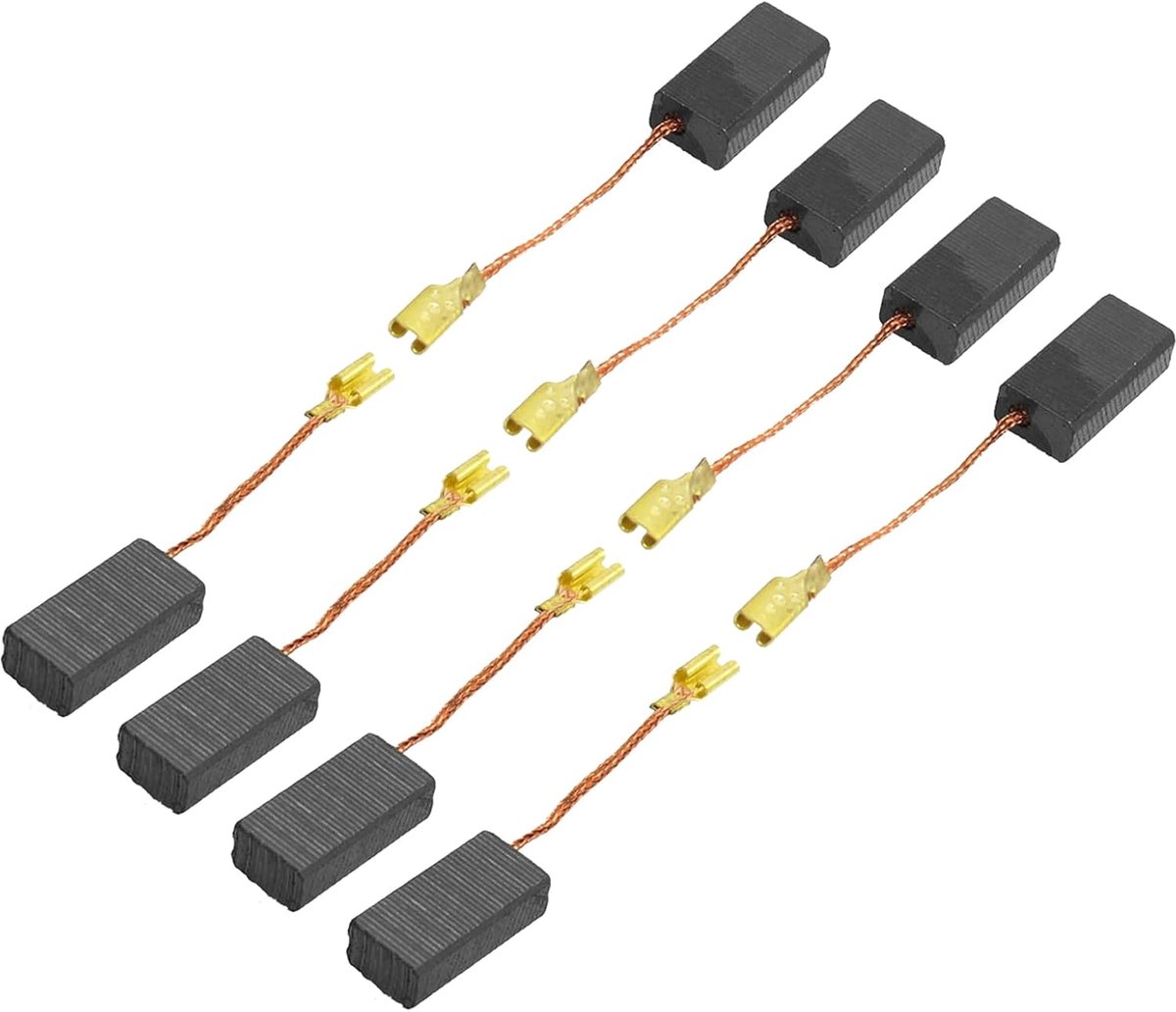 16 x 8 x 5 mm vervangende koolborstel, 8 stuks motorkoolborstels voor elektrisch gereedschap