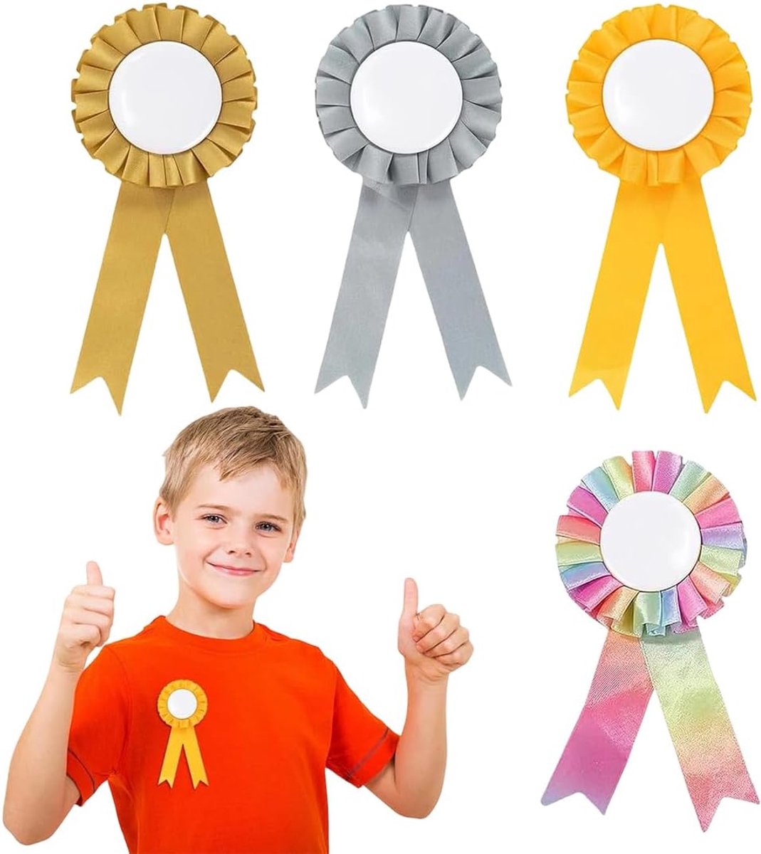 4 stuks Kokarde Hobby Horse - strikken voor gepersonaliseerde paardenaccessoires voor feesten en speciale gelegenheden, ideaal voor verjaardagsdecoraties (4 kleuren)