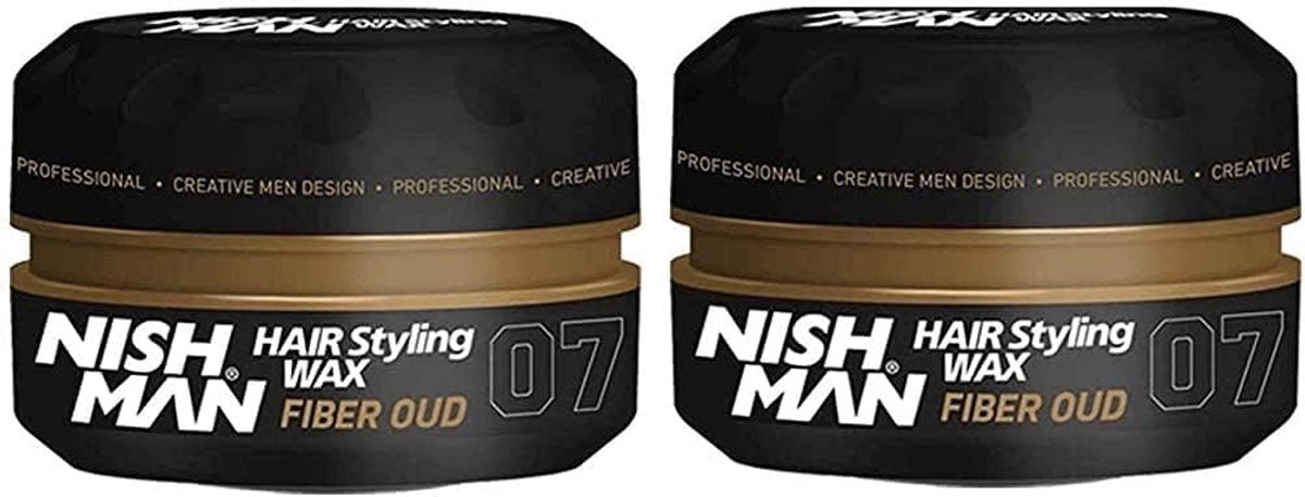 Nishman 07 Gold One Haarwax - 2 stuks - 150 ml