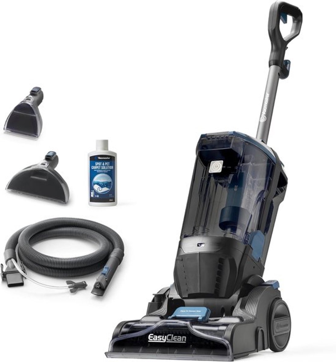Tapijtreiniger – Vloerreiniger – Stofzuiger – Vlekverwijderaar – Meubelreiniger – Krachtige 750W Motor – Groot 3,2L Waterreservoir