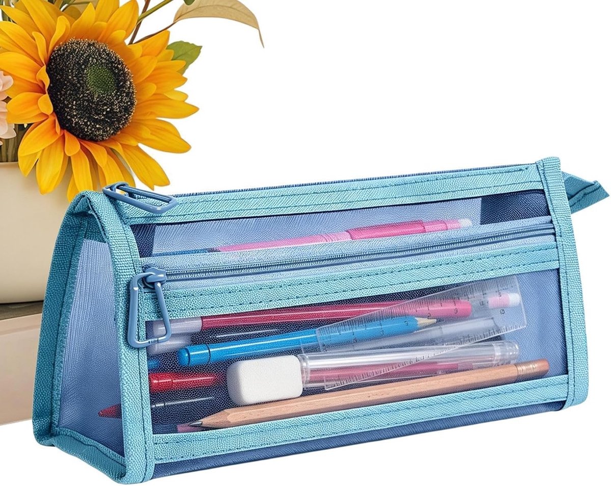 Etui - Etui jongens - Etui-pennenzak - Pennenetui - Grote Etui - Schoolspullen - Schooletui - Voor Volwassenen en Kinderen - 10× 22× 6 cm