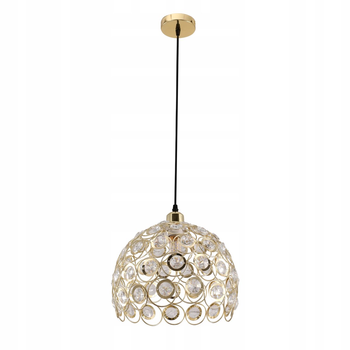 Florence Hanglamp Kristal Goud 30cm E27
