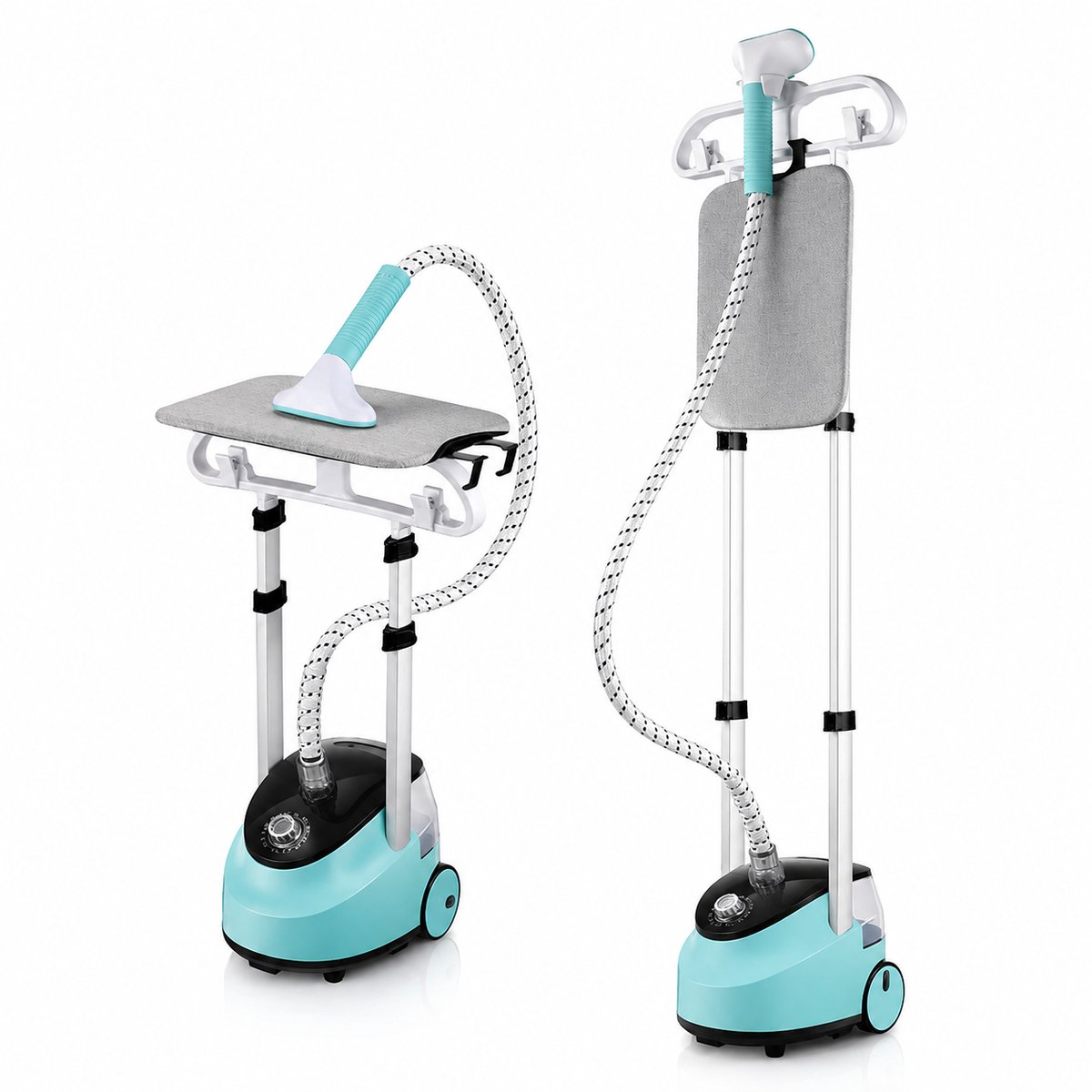 House of Balance Stoomstrijkijzer met Stoomgenerator - Strijkplank - Strijkijzer - Stoomapparaat Kleding - 2000 W - Hoogte verstelbaar