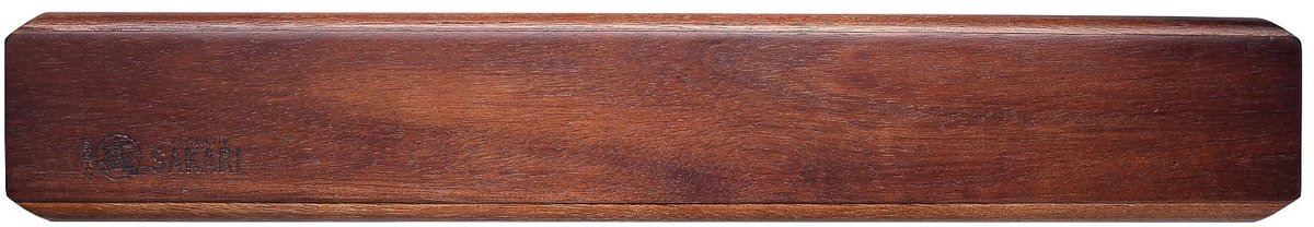 Dailygoods - Magnetische Messenhouder van Acaciahout 50 cm