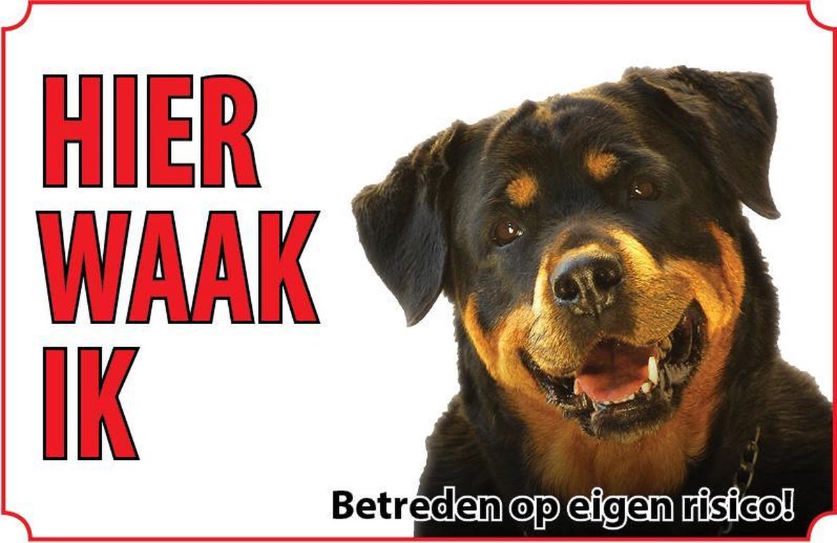 Bord - Hond Rottweiler