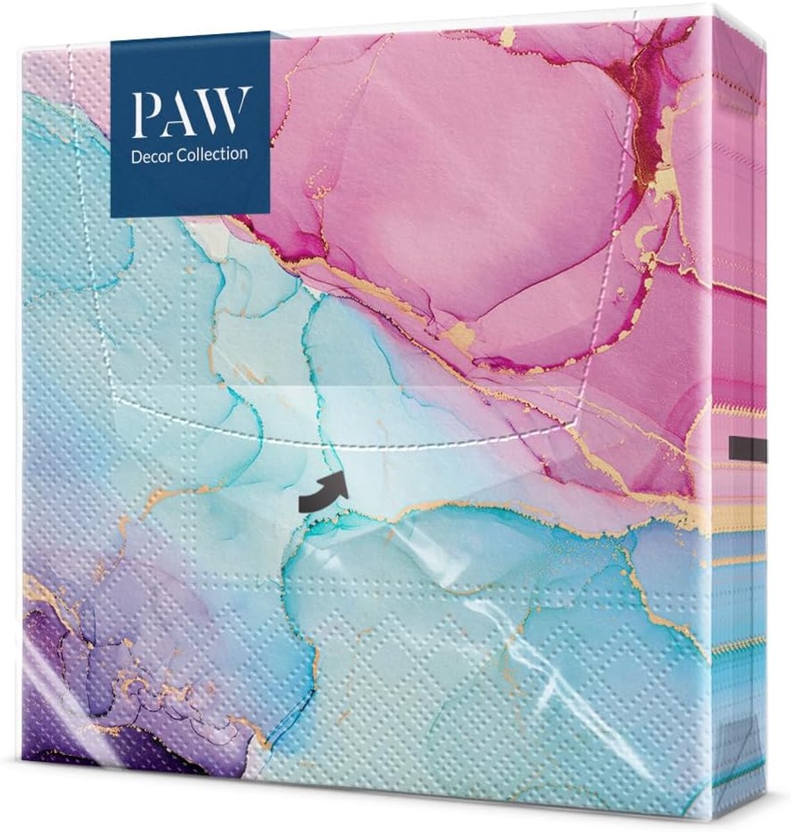 SnelShoppen - Papieren Servetten 33x33 cm, 3-laags, 20 stuks, Eco-vriendelijk, Perfect voor Verjaardagen, Bruiloften, Feestdagen, Communies en Meer