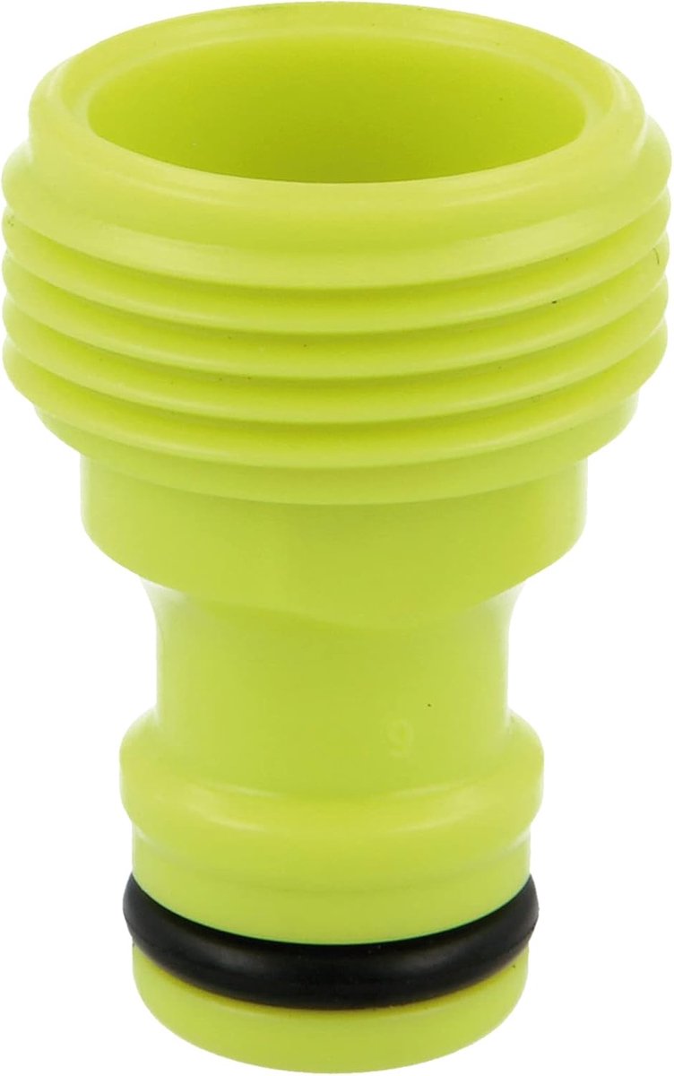 SnelShoppen - Male adapter voor tuinslang aansluiting - 3/4" - Snelle en eenvoudige verbinding voor water slangen - Draadverbinding - ABS kunststof -
