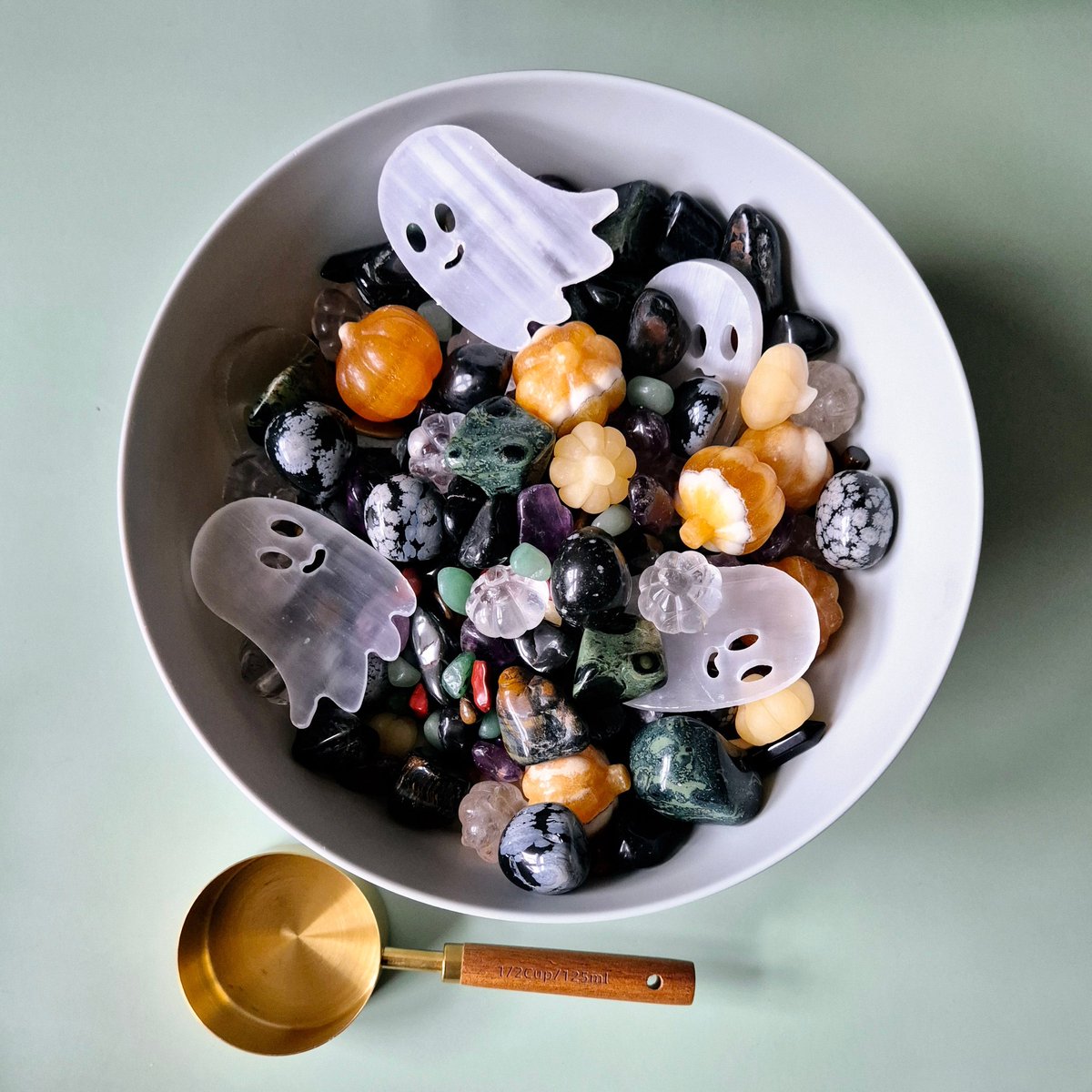 Moonlight Gemstones Halloween Crystal Confetti Meerkleurig