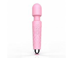 Magic Wand voor Vrouwen - Clitoris Stimulator - Clitoris Vibrator - Sex Toys voor Vrouwen - Sexspeeltjes voor Koppels - Magic Wand Vibrator - Fluisterstil - Waterdicht - Rose Pink - AV003